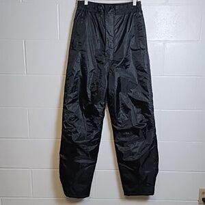 Sandy River Snowmobile Snow Pants Black Quilted Lining Pockets Zip Fly Med